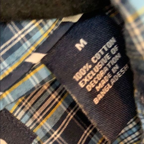 Chaps Blue Button Down Shirt - Picture 8 of 8